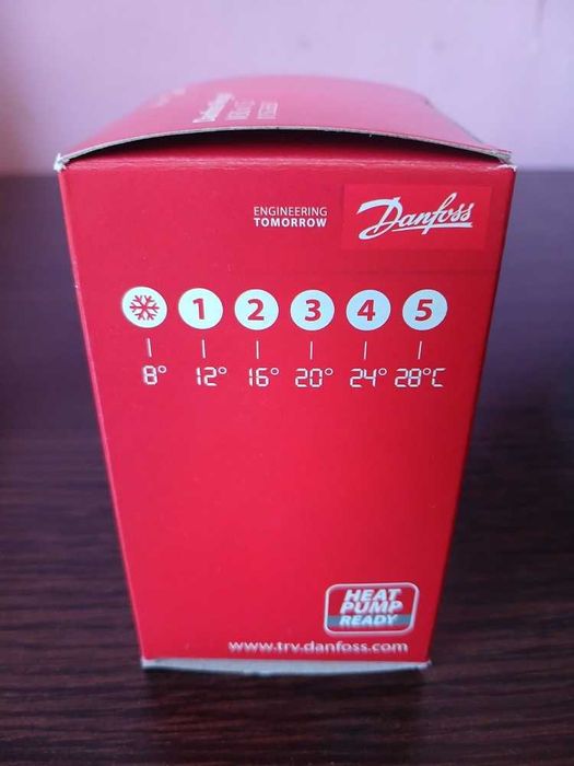 Термоголовки Danfoss Regus M30x1.5, вбудований датчик