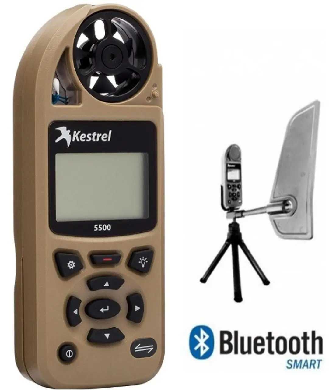 Метеостанція Kestrel 5500 LINK з флюгером та чохлом