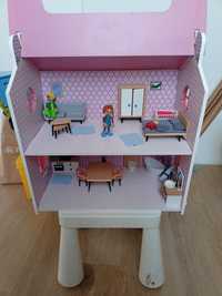 Domek dla lalek playtive dwupiętrowy drewniany