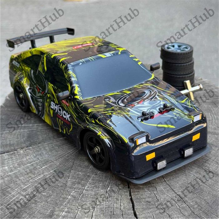 Дрифт машинка с дымом Toyota Trueno AE86 SHOCK-Y на радиоуправлении