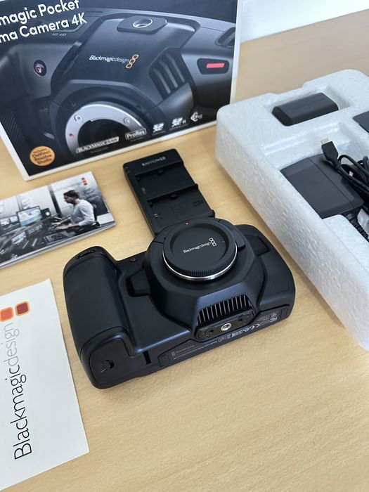Blackmagic Pocket Cinema Camera 4k em Excelente Estado