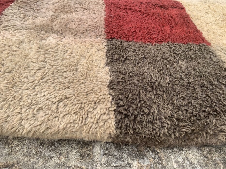 Tapete de sala motivo quadrados