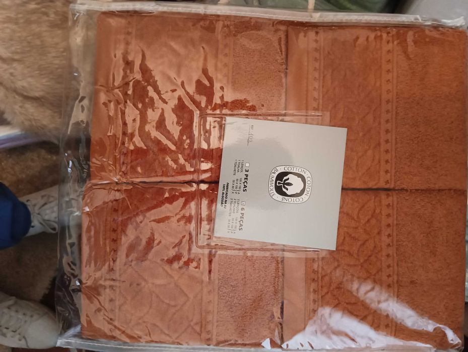 Conjunto de toalhas de banho