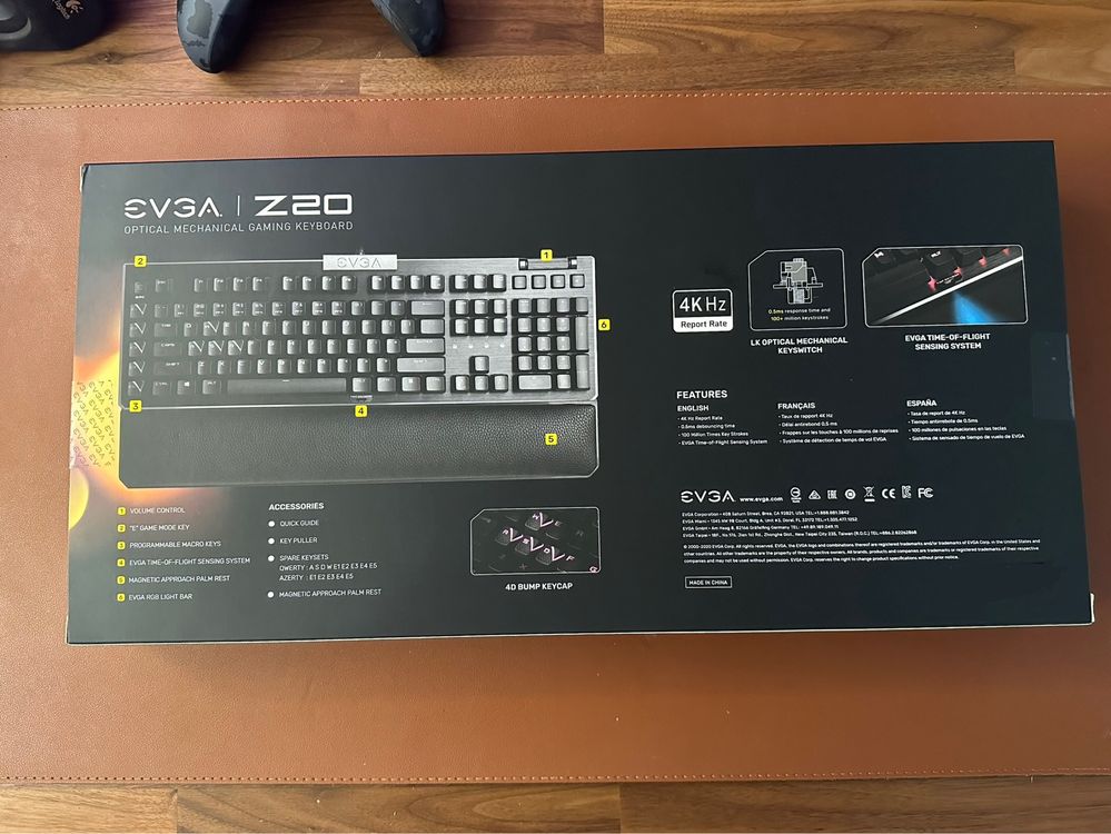 EVGA Z20 Teclado mecânico