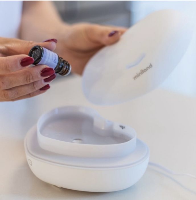 Miniland ruído branco cromoterapia e aromaterapia