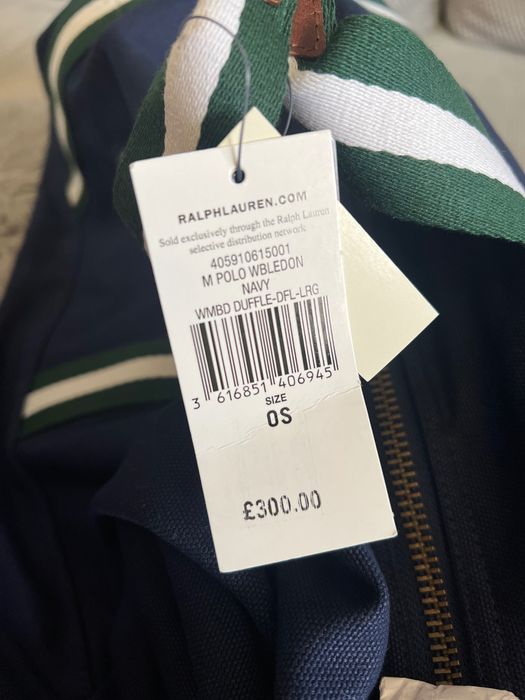 Міцна бавовняна спортивна сумка, Polo Ralph Lauren