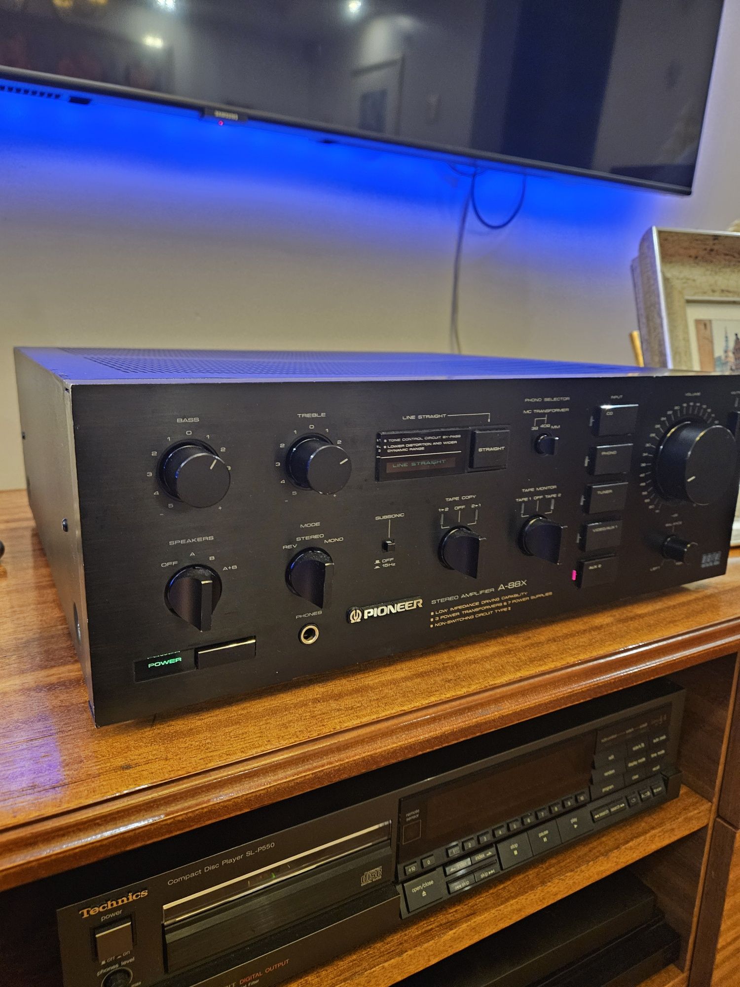 Zestaw Pioneer A-88X i PD-S501