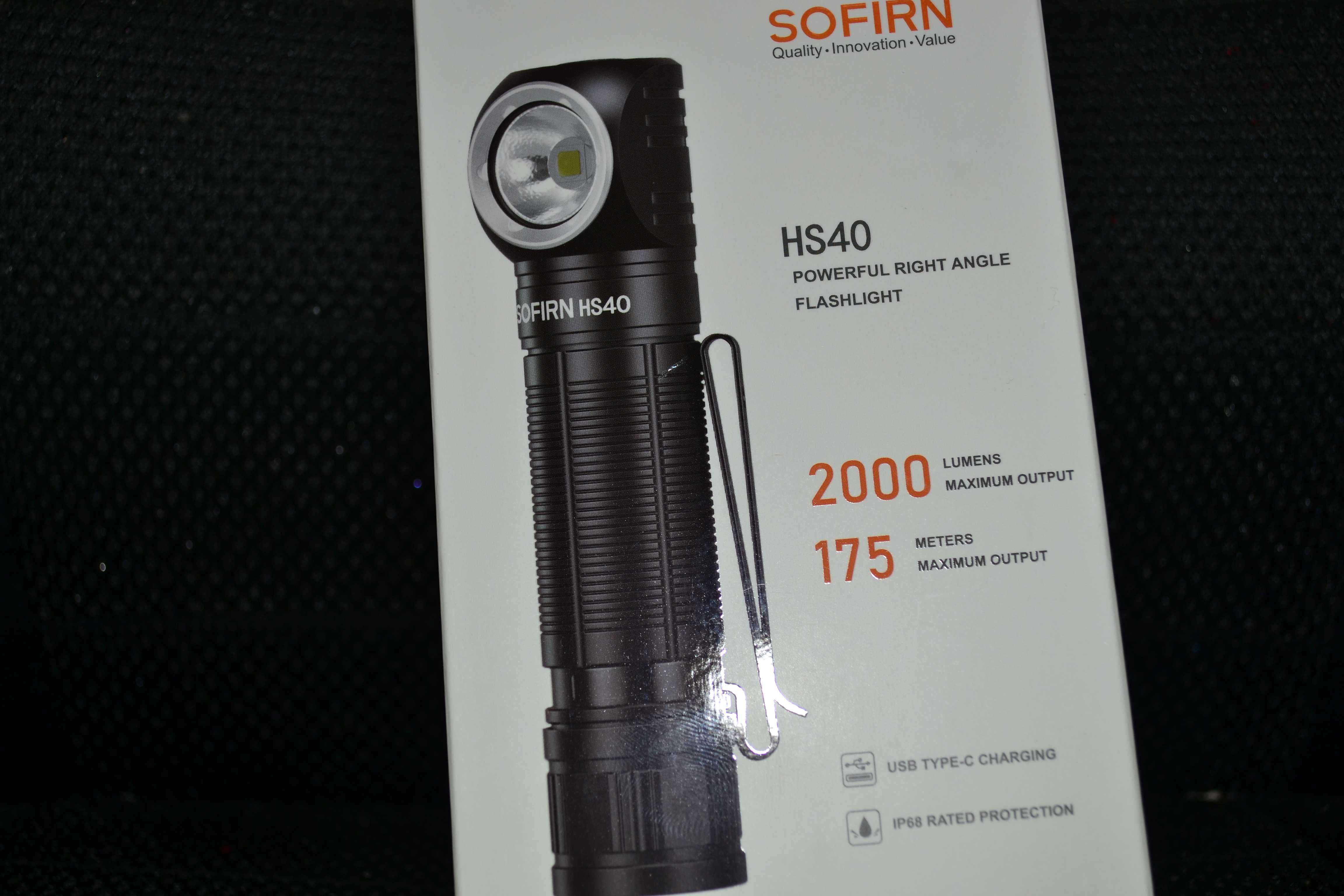 Ліхтар фонарь Sofirn H25S /HS40 / SP40/sc18/sc31