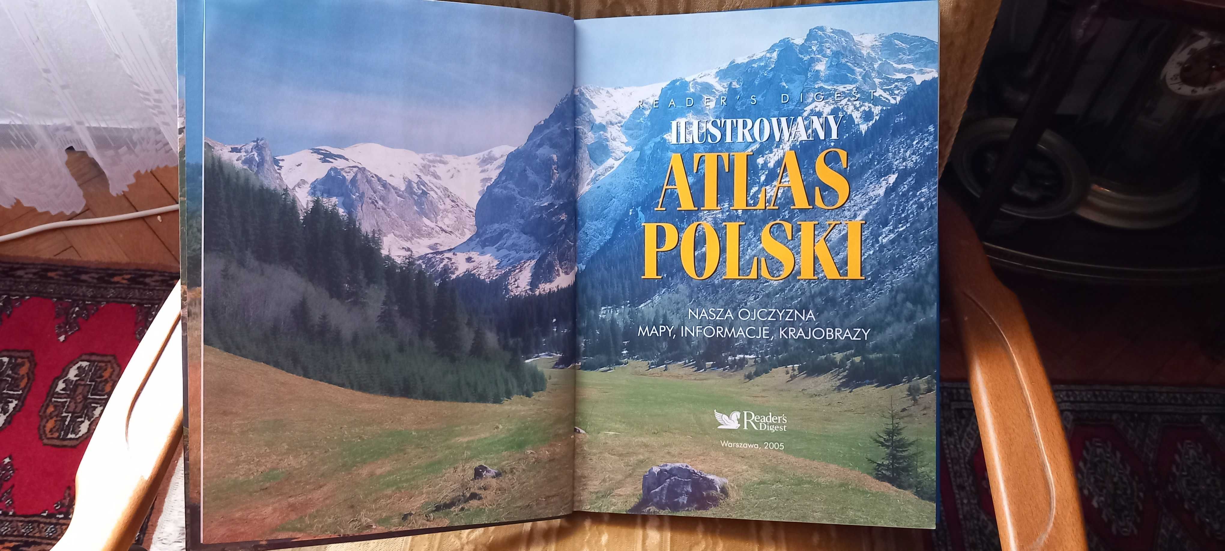 Bardzo ładny Atlas Polski.