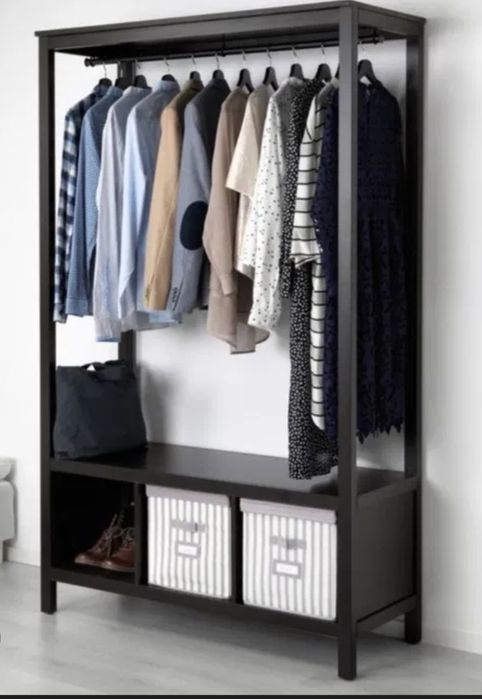 Roupeiro aberto Hemnes IKEA