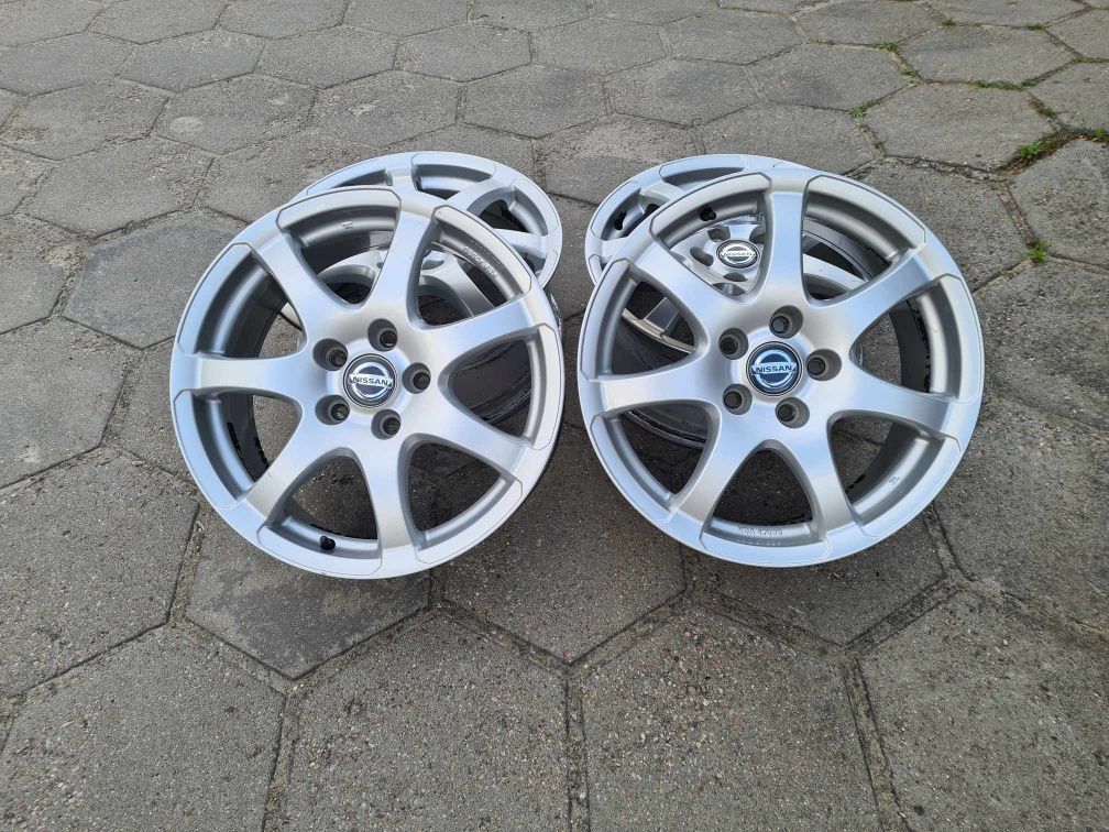 Alufelgi 17" 5x114.3 Nissan Qashqai Juke Leaf X-trail Primera Hyundai