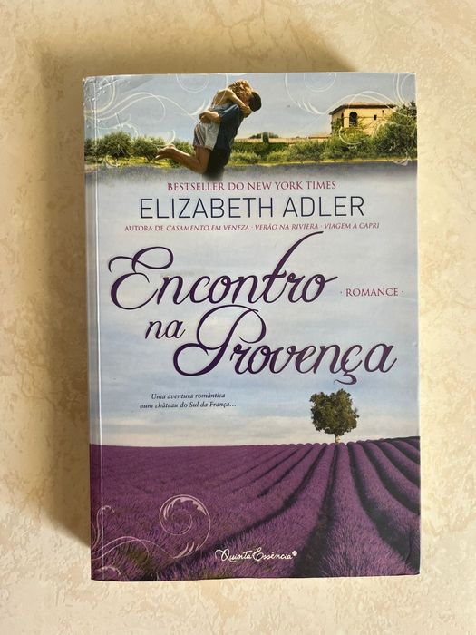 Livro "Encontro na Provença" da autora Elizabeth Adler