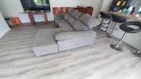 Sofa usado cor cinza