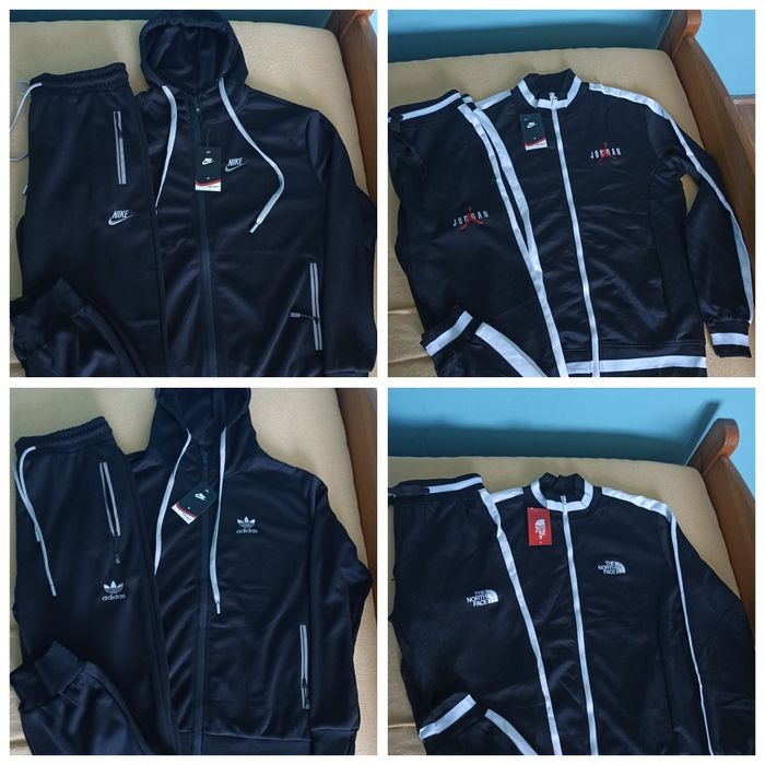 Męskie komplety dresowe wyszywane logo. M. L. XL. XXL.3XL