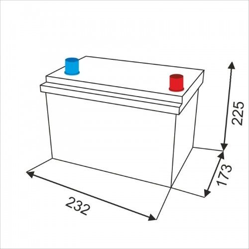 Аккумулятор Varta 6 CT-65-R, Blue Dynamic, EFB