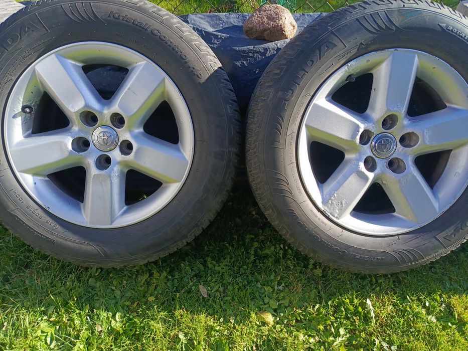 Koła alufelgi R16 5x114,3 opony zimowe