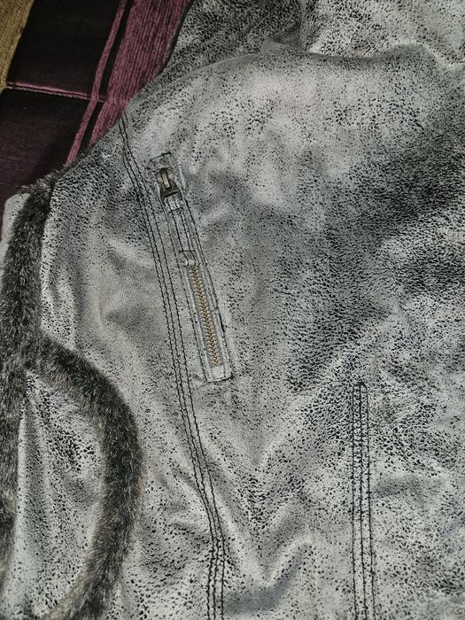 Casaco sem mangas, colete pêlo, marca Desigual