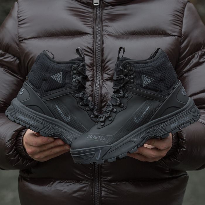 На хутрі Зимові Кросівки Nike ACG Air Zoom Gaiadone Gore-Tex Fur