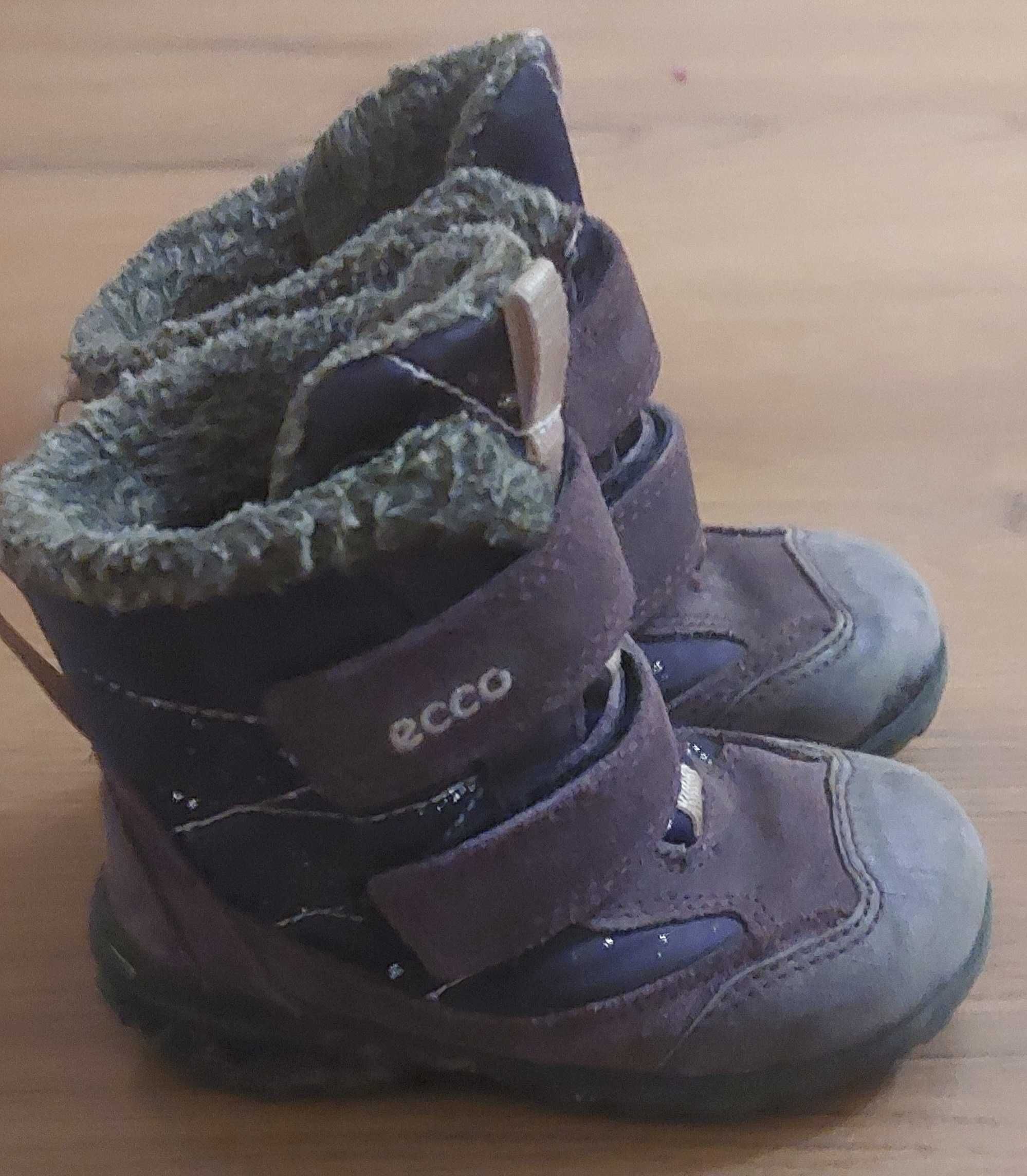 Угги детские натуральные и ботинки Ecco зима