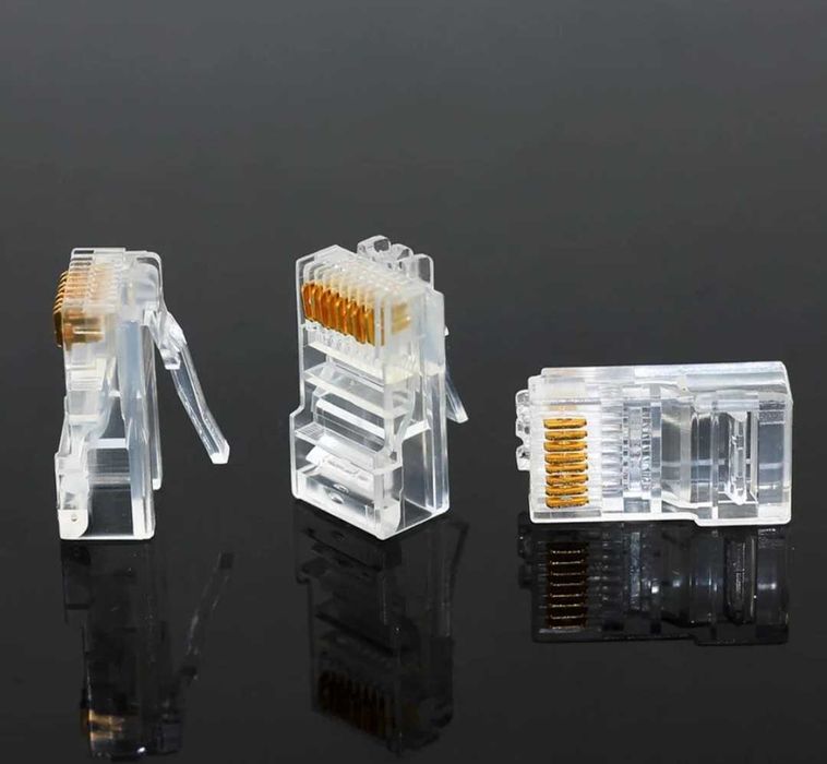 Pack 50 Fichas RJ45 - Melhor Preço!