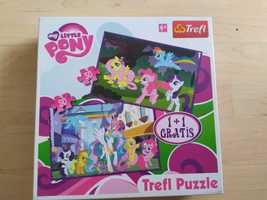 Puzzle My Little Pony kucyki koniki 2x50 100 elementów 4+