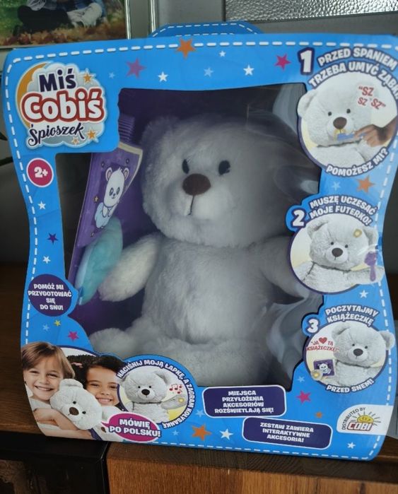 Interaktywny Miś Cobiś śpioszek.