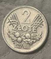 Moneta 2 zł 1958 rok jagody