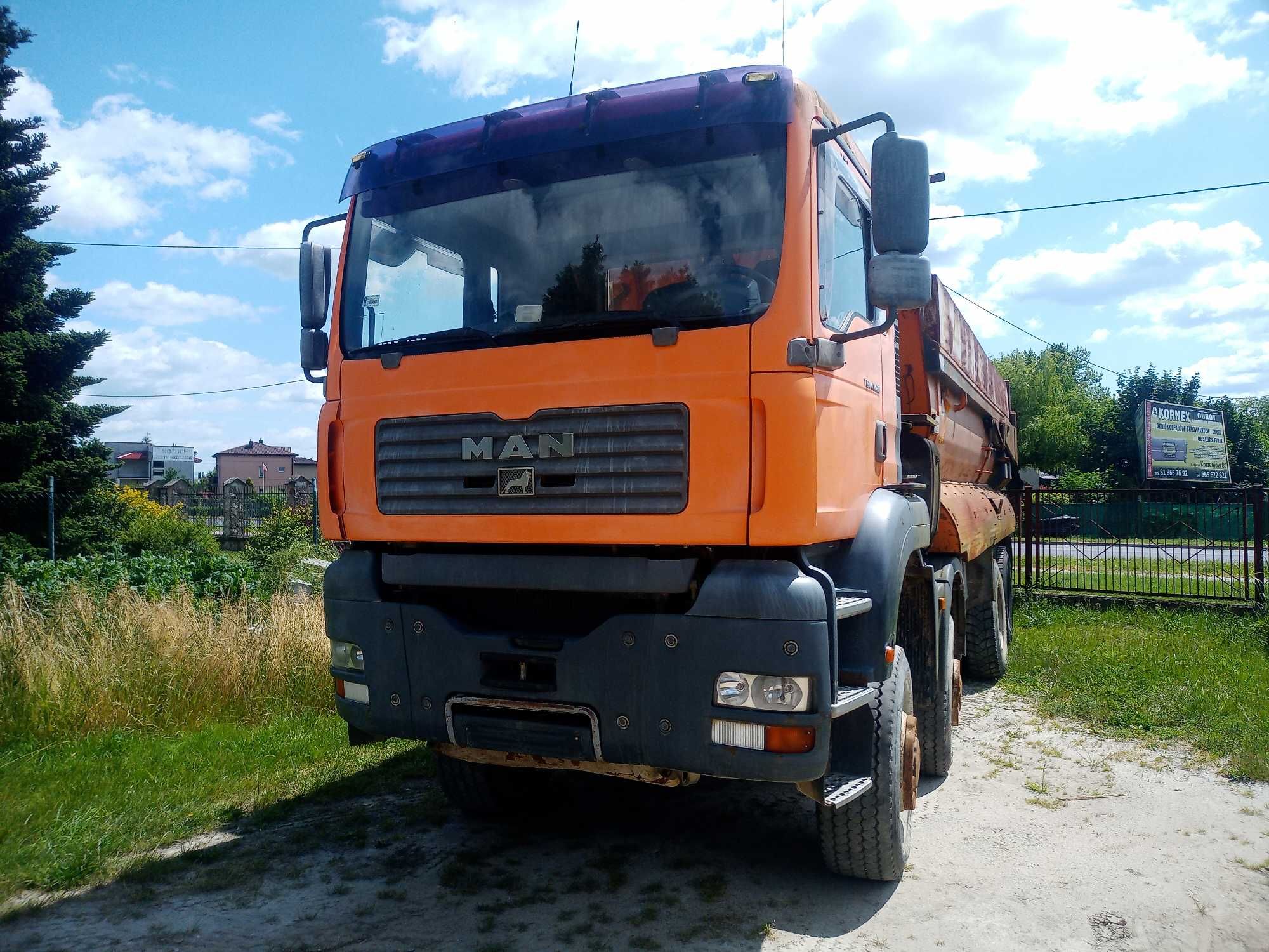 Wywroka MAN TGA 41.480 8x8