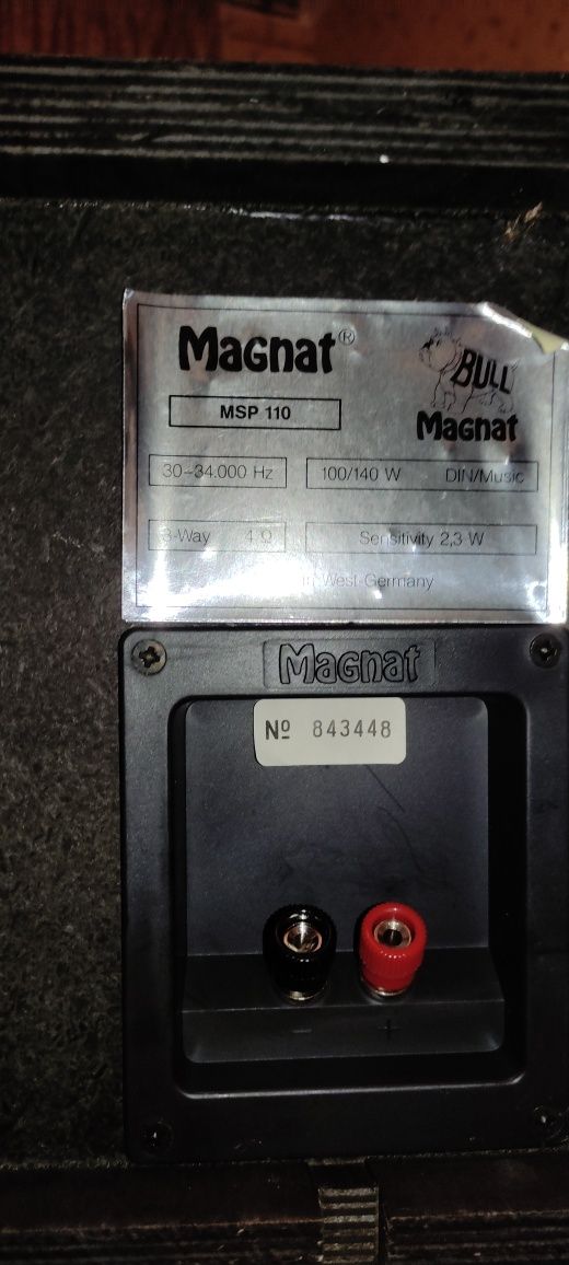 Акустика колонки Magnat msp 110