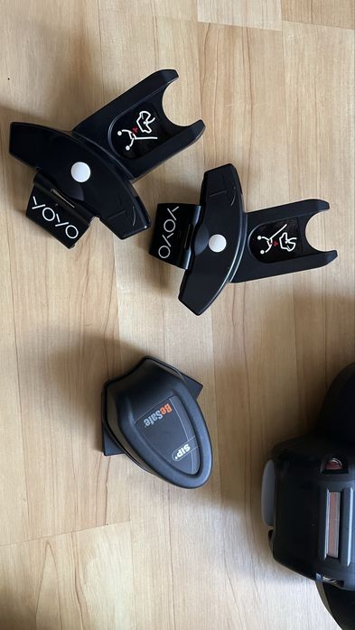 Zestaw fotelików samochodowych BeSafe + akcesoria – komplet!