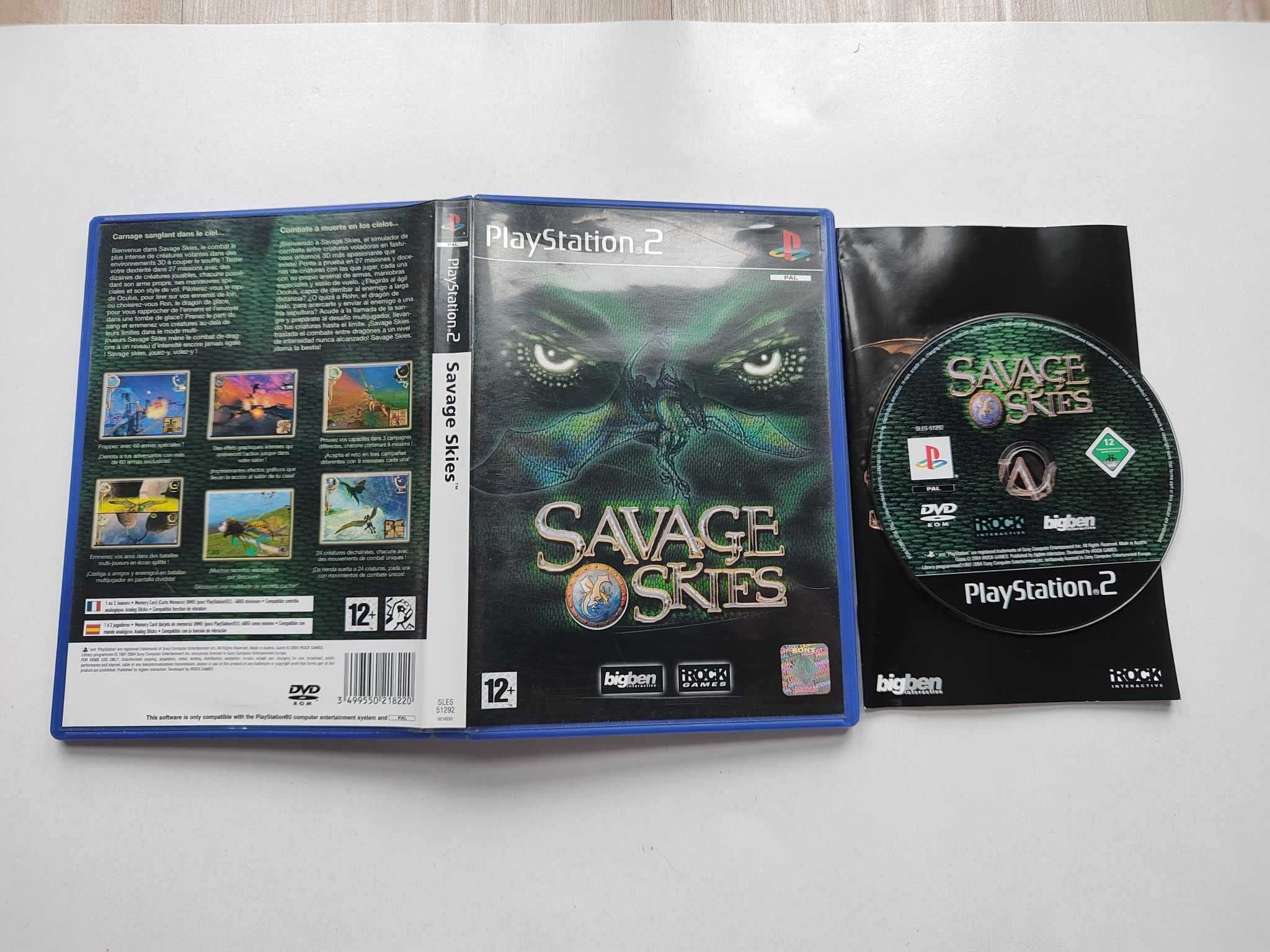 Gra PS2 Savage Skies