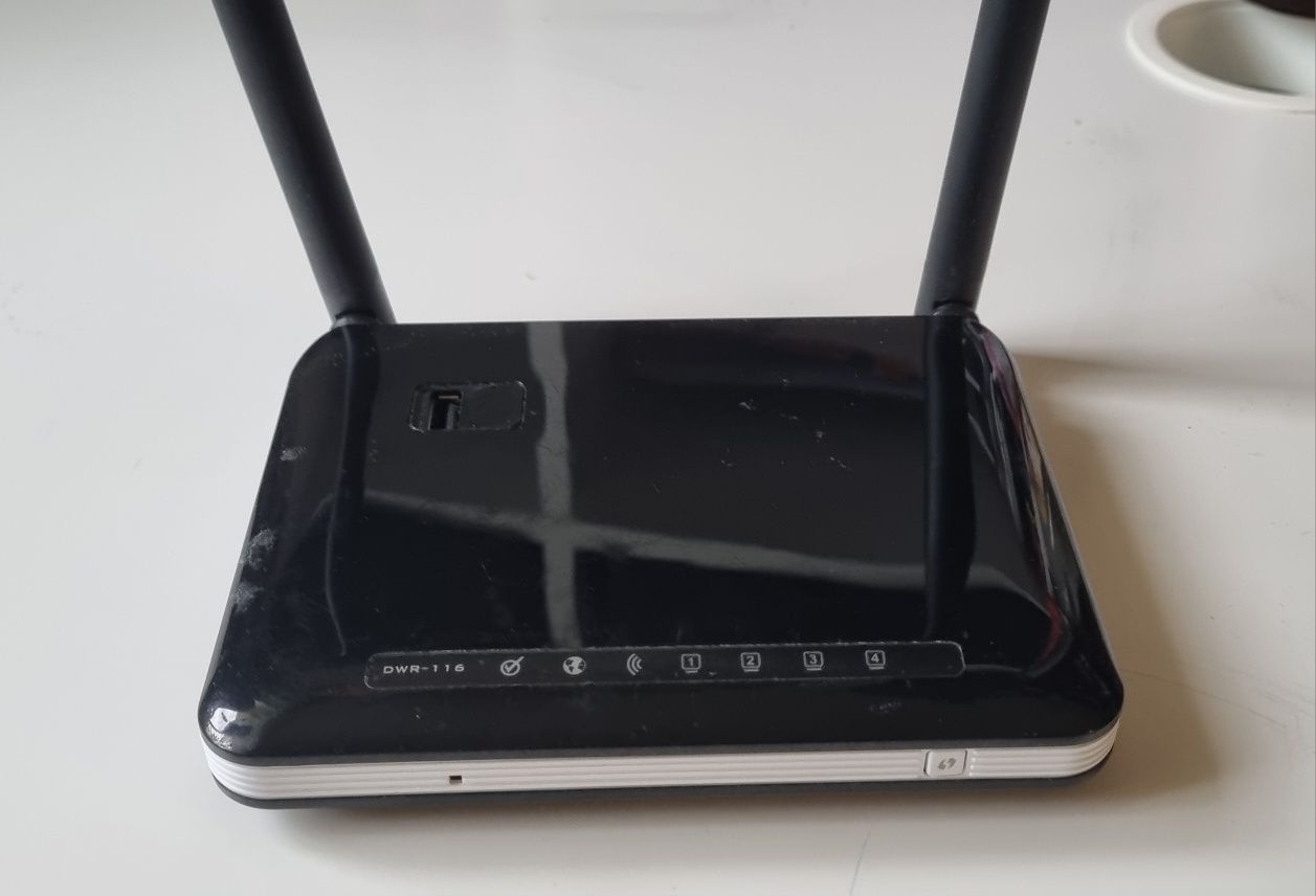 Router D-Link DWR-116, Acces Point, 4G LTE, sieć domowa, WLAN