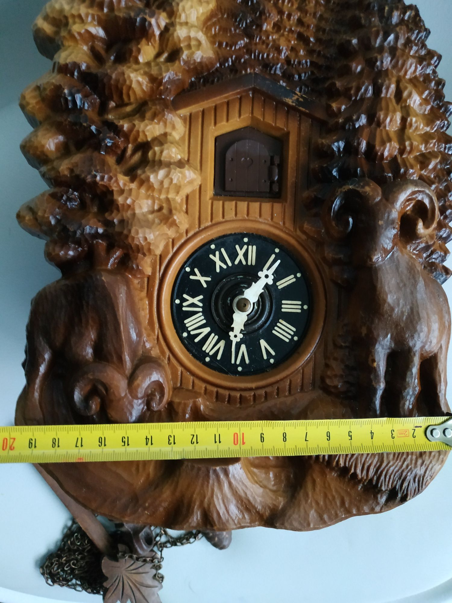 Stary zegar z kukółką