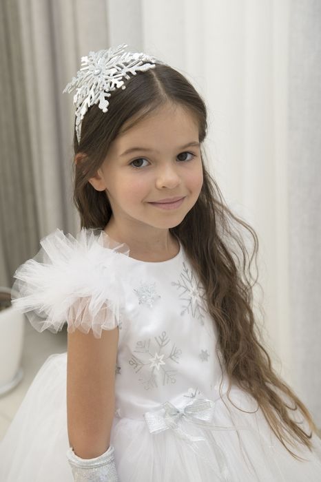 Сукня Сніжинки, Костюм Сніжинки, Обруч Сніжинки. Продаж.