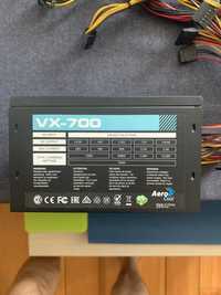 Блок питания Aerocool 700W VX700