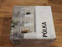 Smukee Regał Ścienny Półka 27X20X80 Biały Nowa