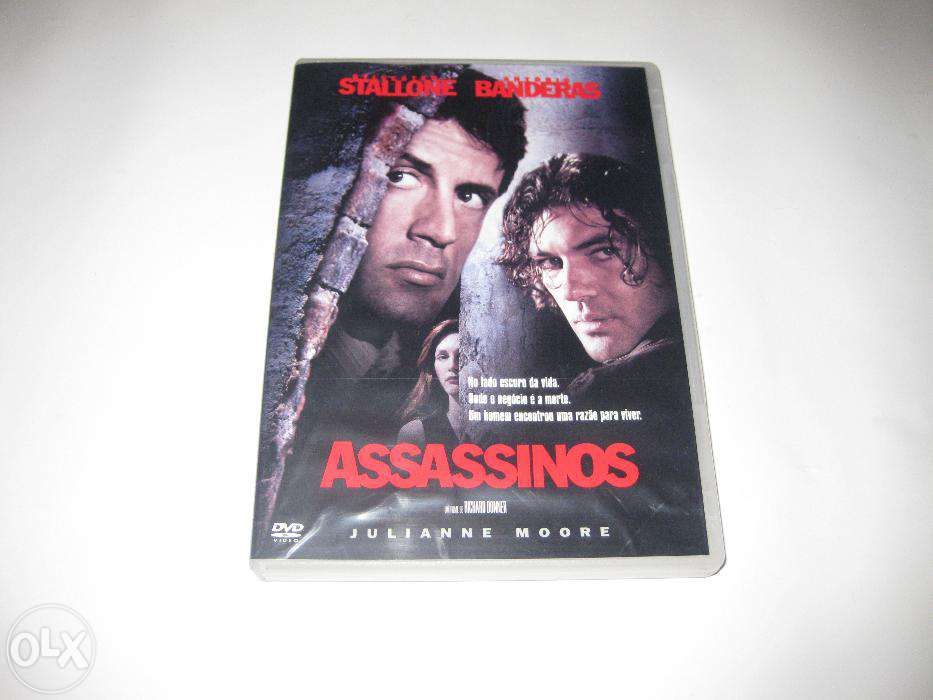 DVD Filme "Assassinos" com Stallone/Filme Raro