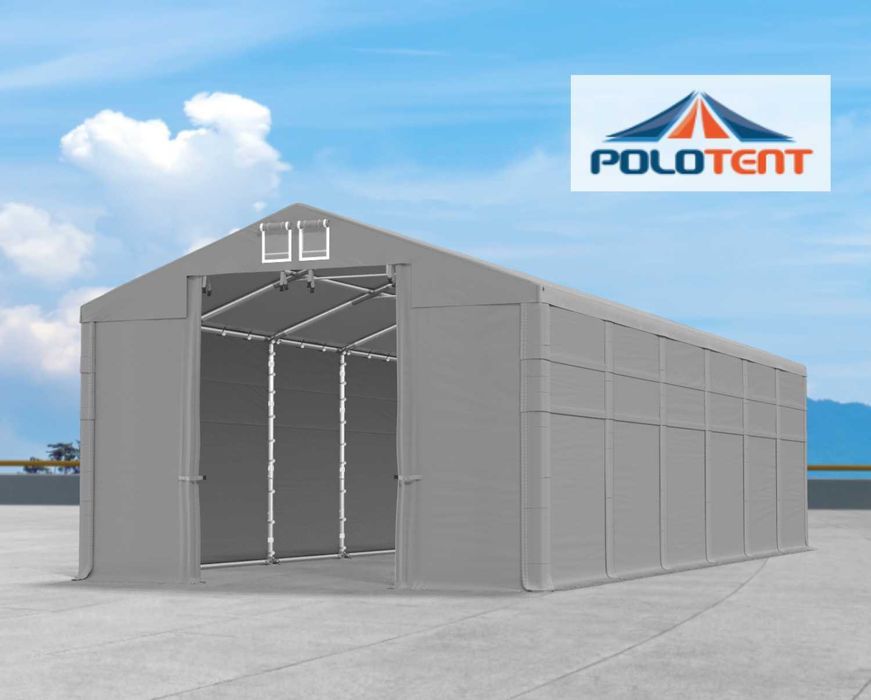 Namiot Magazynowy Całoroczny 8x12x4m Hala Namiotowa namiot WSD