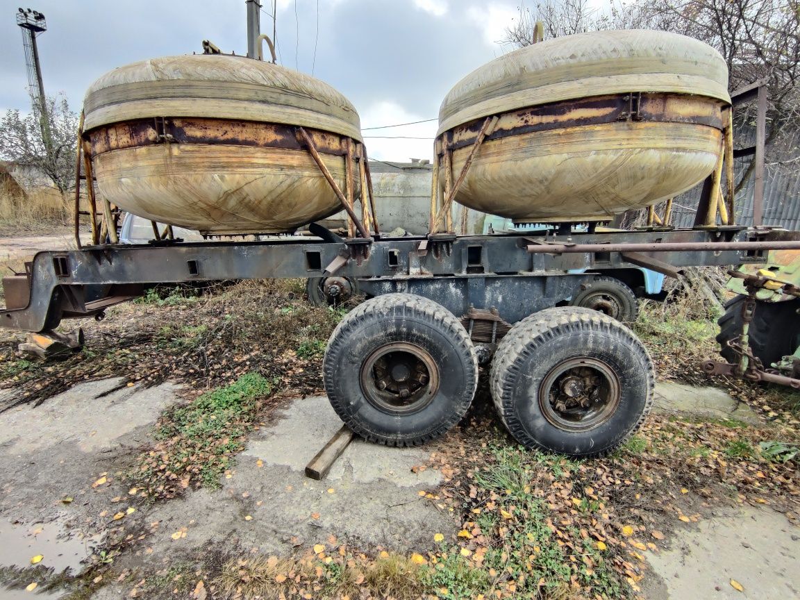 Бочка причіп скловолокно 10т