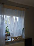 Firanki v-ka beż panele dekoracyjne tiul 2szt
