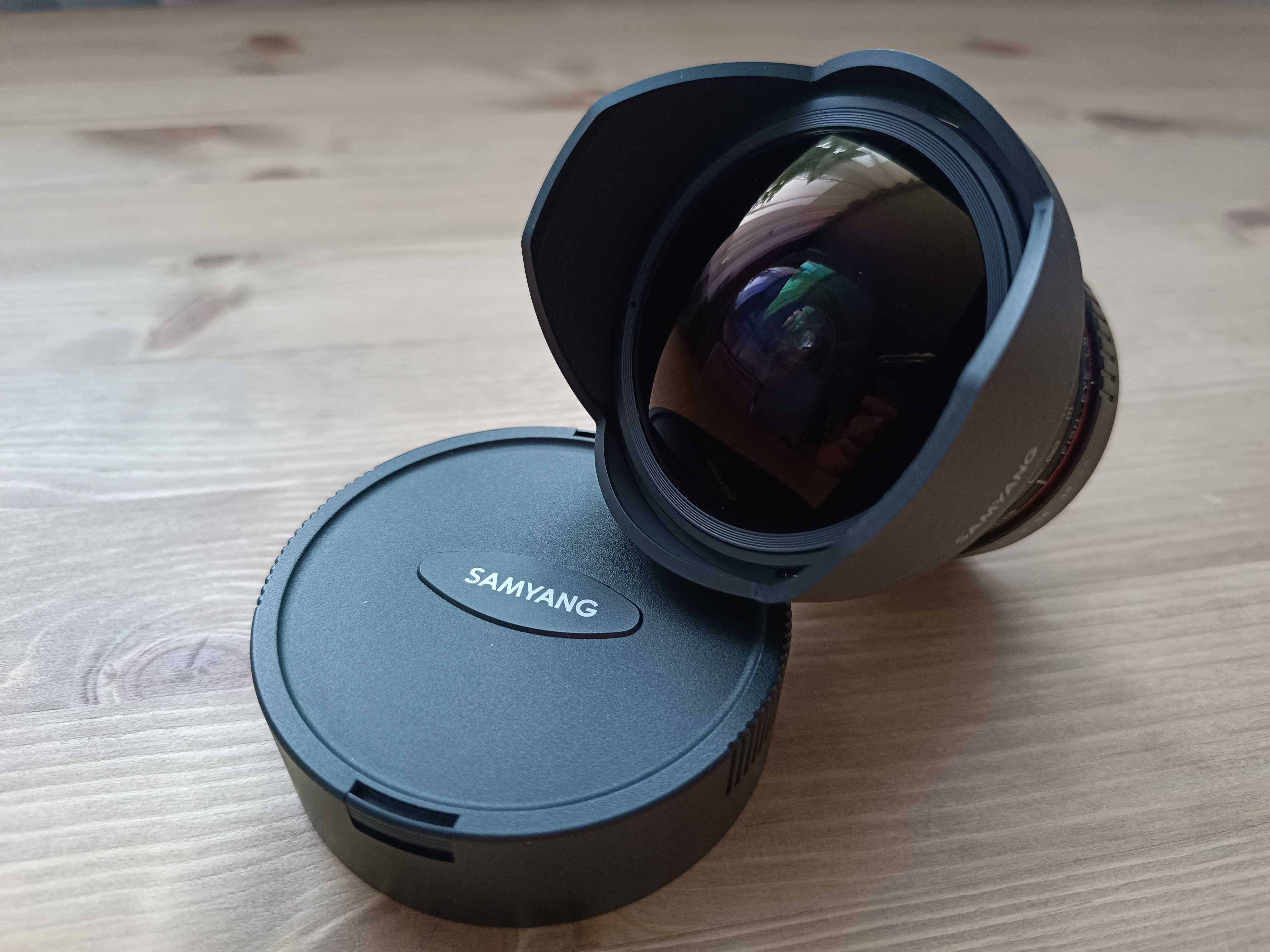 Obiektyw Samyang 8 mm f/3.5 UMC Fish-eye CS II - Canon - Rybie oko