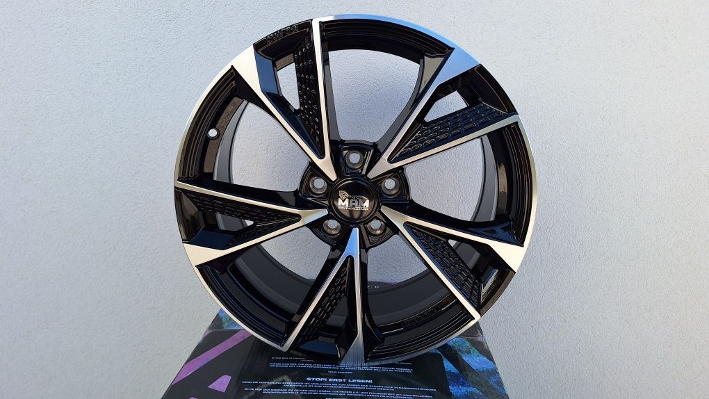 Nowe Alufelgi 5x112 R18 Audi A3 A4 b8 b9 A6 C6 C7 Q3 Skoda Superb Octa