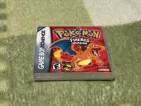 Pudełko Pokemon FireRed