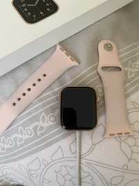 apple watch se 40mm gold alu pink sand sport band gps