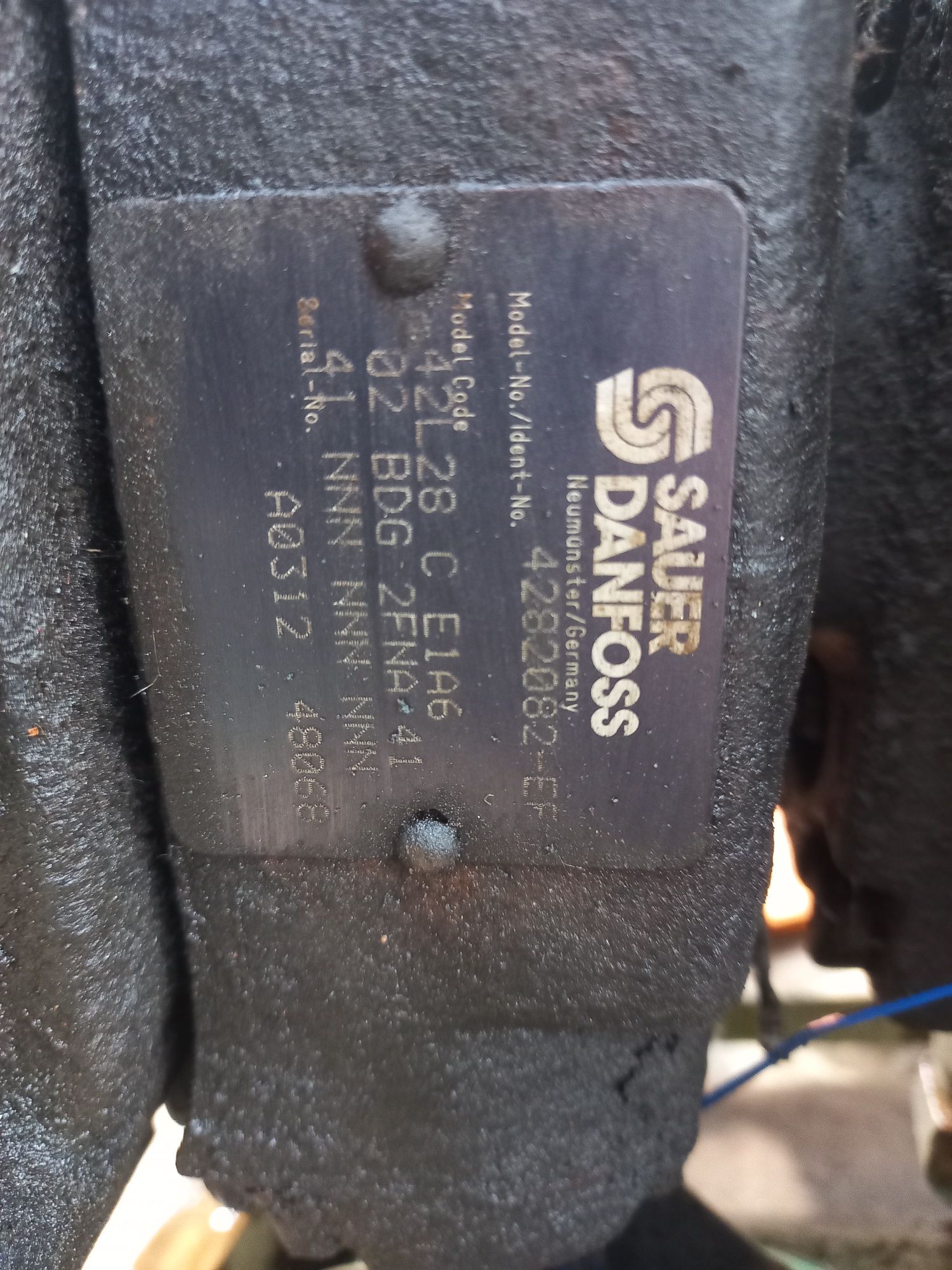 Pompa hydrauliczna sauer danfoss plus walek