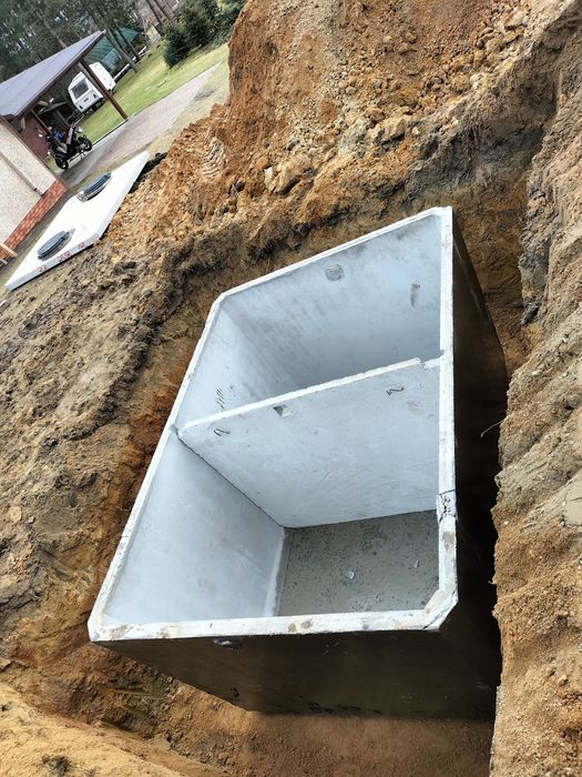 zbiorniki betonowe betonowy na szambo szamba deszczówkę