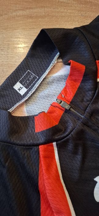 Koszulka kolarska bluza rowerowa długi rękaw na rower XL