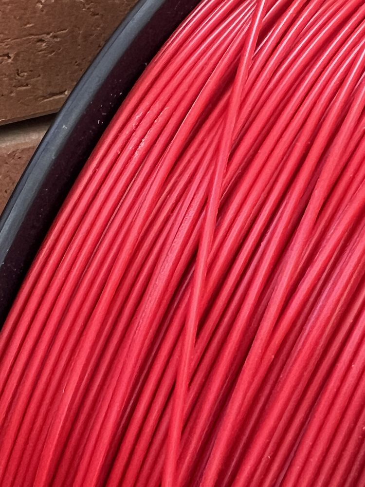 PLA Filamente 3D 1,75mm 1Kg vermelho