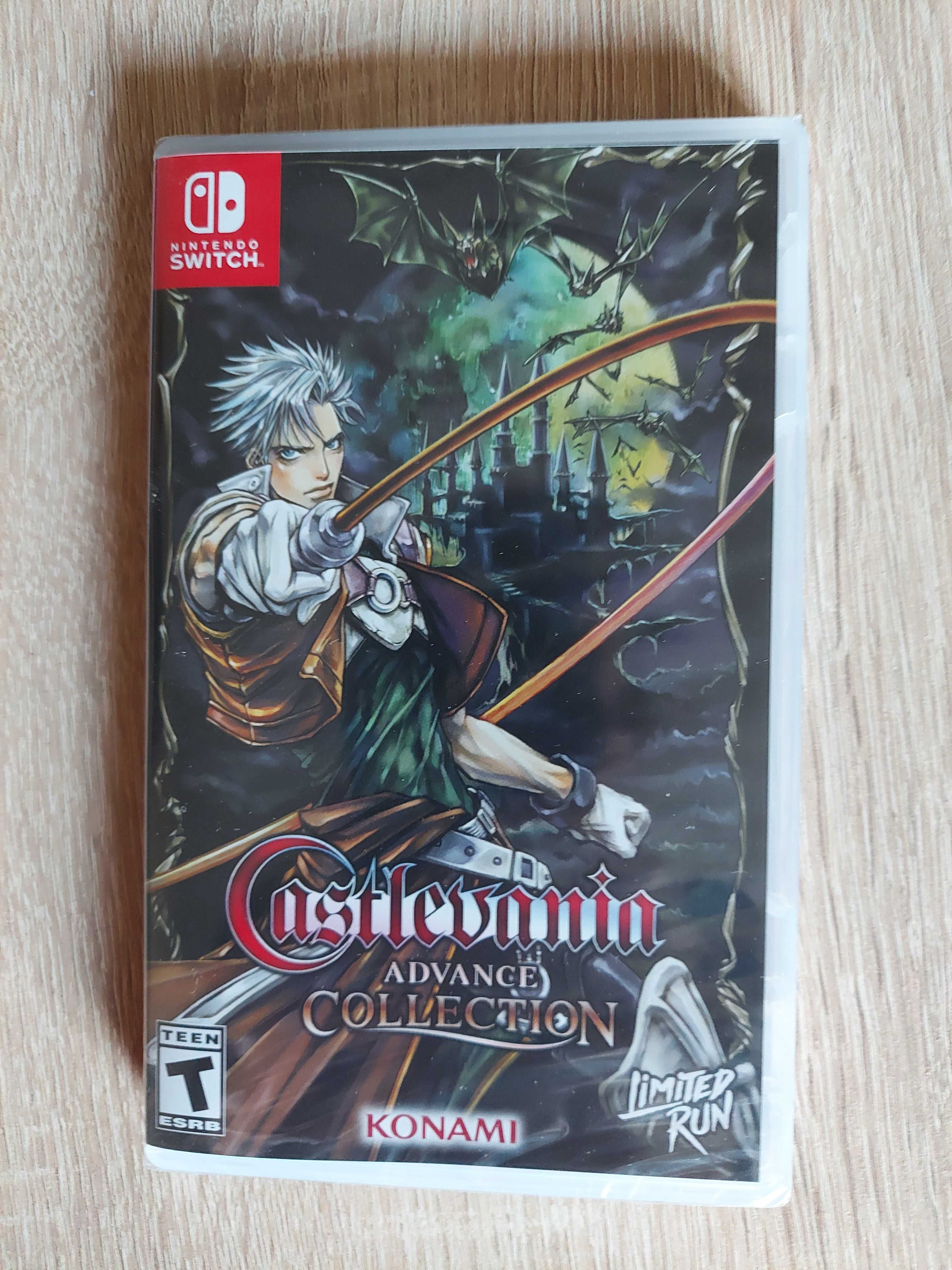 Castlevania advance collection switch