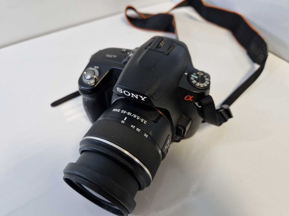 Aparat Lustrzanka Sony DSLR-A390l Alpha A390 + 16gb Tylko 8360 Zdjęć